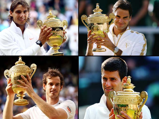 Despite the Wawrinkas, Potros, Thiems, and Raonics hanging around and sniffing about to cause upsets, the focus is once again on the Big Four.