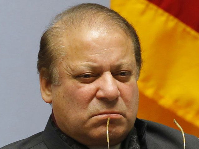 Pakistan Prime Minister Nawaz Sharif. PHOTO: REUTERS