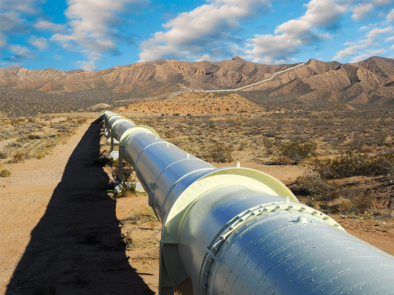 In the wake of huge gap between supply and demand, Pakistan can meet its 75 per cent of energy need through IP project and which would be available for 20 years. PHOTO: FILE