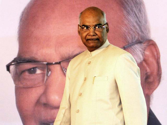 President-elect Ram Nath Kovind. PHOTO: REUTERS