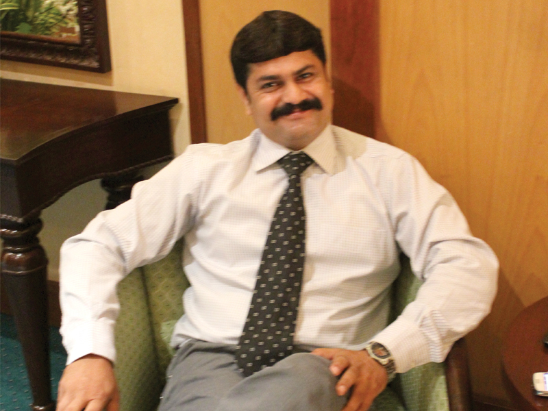 Fazlullah Shah. PHOTO: EXPRESS/ HYDER ALI