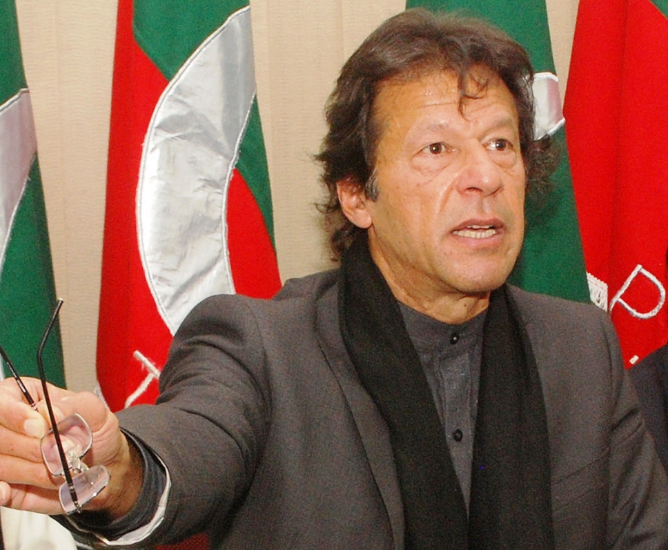Pakistan Tehreek-e-Insaf Chairman Imran Khan. PHOTO: RIAZ AHMED/EXPRESS