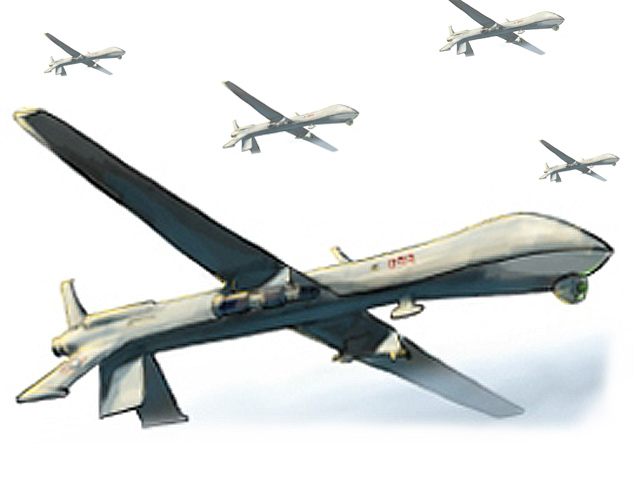 Pakistan should stop ties with the US government if it continues to support drone strikes. PHOTO: FILE