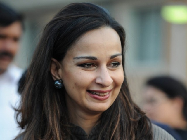 Sherry Rehman. PHOTO: AFP/FILE