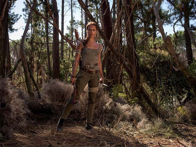 The Swedish actress is the second one to take on the role of the eponymous Croft, after Angelina Jolie brought the video game character to the silver screen in 2001. PHOTO: IMDb