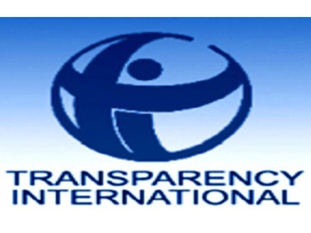 Transparency International Pakistan. PHOTO: FILE