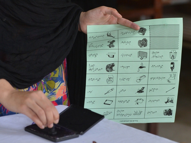 By-election were postponed due to security reasons. PHOTO: AFP