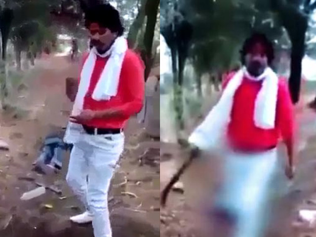 Many of them praised the killer for avenging the perpetrators of love jihad. PHOTO: SCREENSHOT
