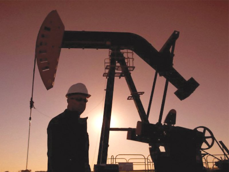 Total gas production stands at 1124.8 billion cubic feet during July-March 2013-14. PHOTO: FILE
