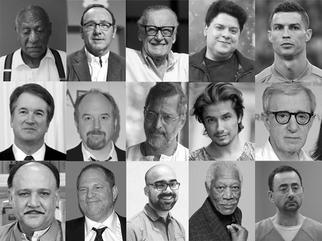 We thought it appropriate to compile a list of the many famous men who have been accused and see how their lives have been ruined by the allegations against them.
