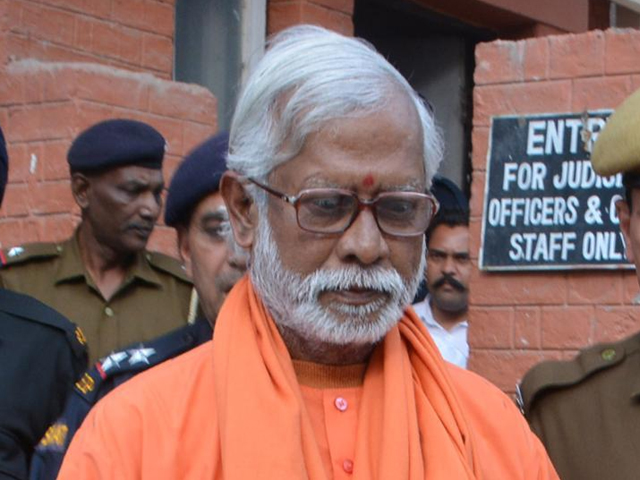 What is alarming for India’s judicial system is Swami Aseemanand’s confession, in which he admitted to wanting to teach Muslims a lesson. PHOTO: THE HINDUSTAN TIMES