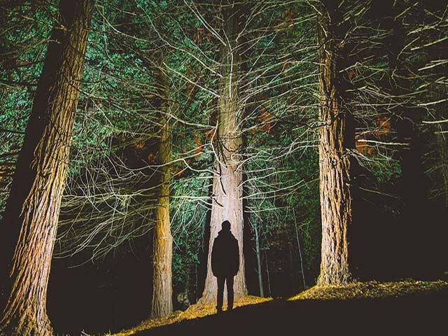 Where there is so much darkness, and just no sound. PHOTO: GETTY