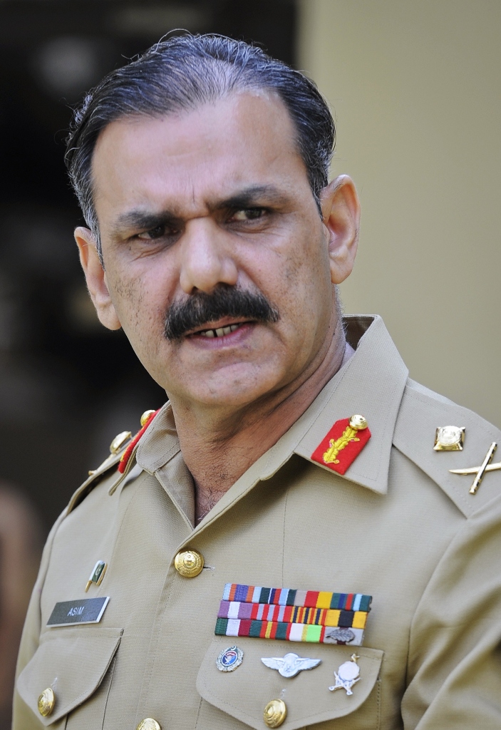 File photo of DG ISPR Asim Bajwa. PHOTO: REUTERS