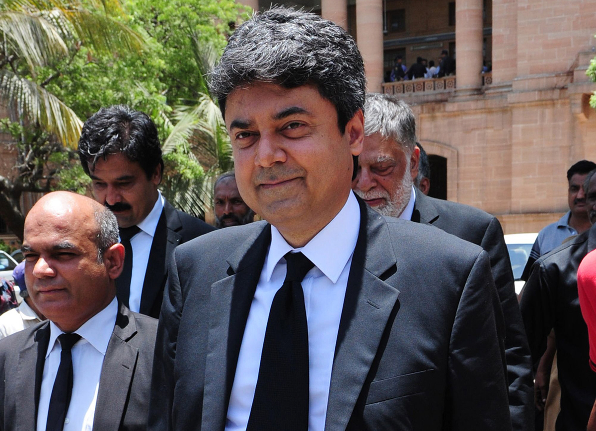 Dr Farogh Naseem says the video is an attempt to defame the party. PHOTO: AFP