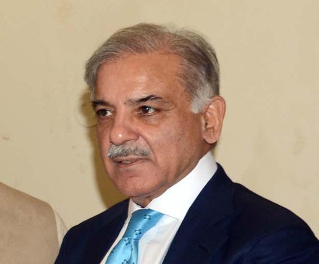 A file photo of Punjab Chief Minister Shahbaz Sharif. PHOTO: EXPRESS