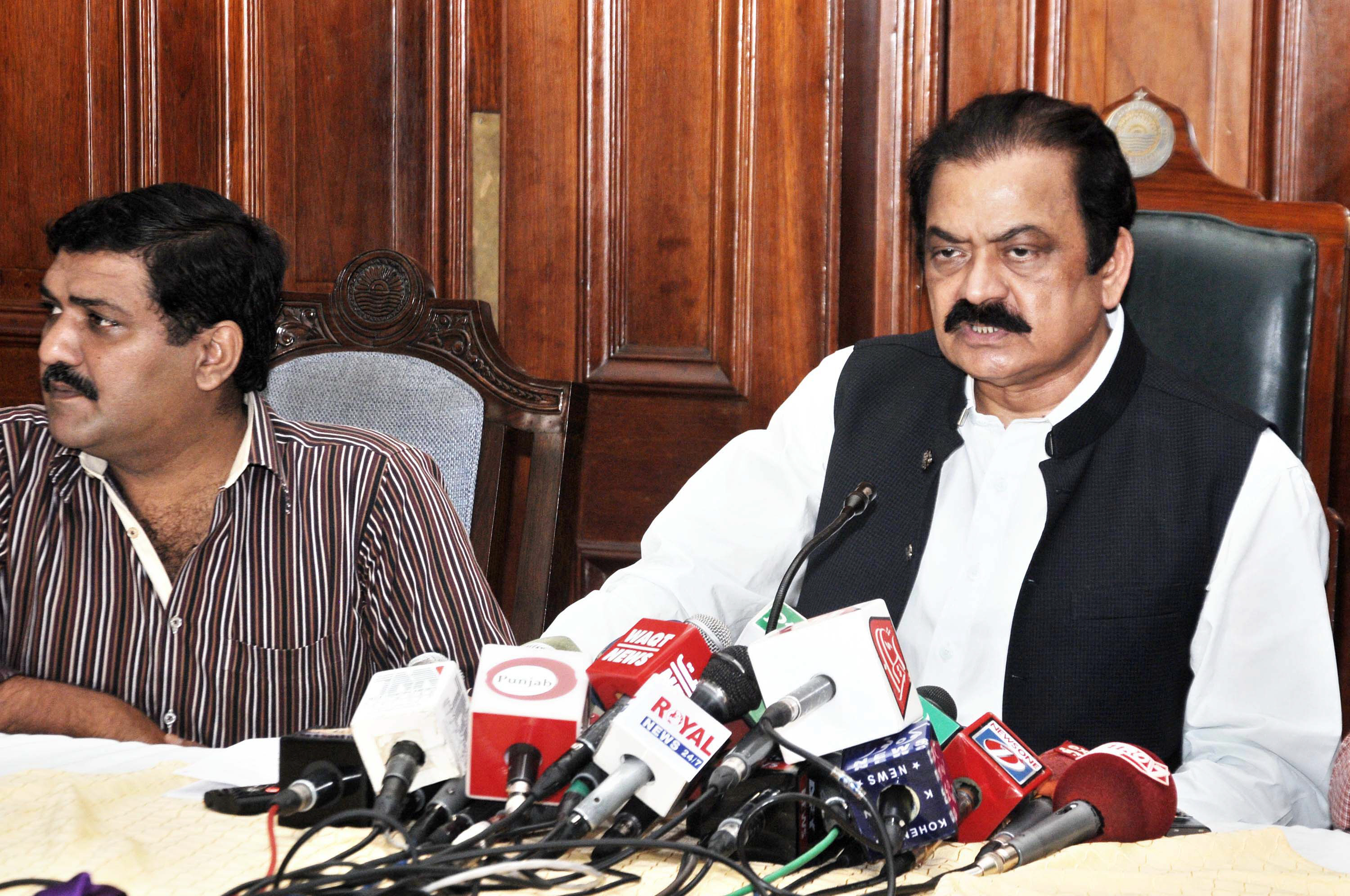 Punjab Law Minister says Punjab CM has ordered IGP to find out facts about the controversy. PHOTO: WASEEM NAZIR/EXPRESS