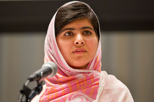 A file photo of Malala Yousufzai. PHOTO: UN
